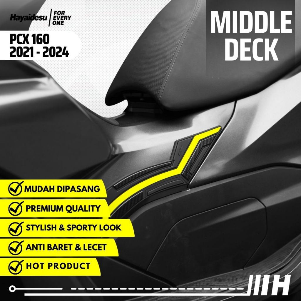 Hayaidesu PCX 160 (2021-2024) Body Protector Middle Deck Cover