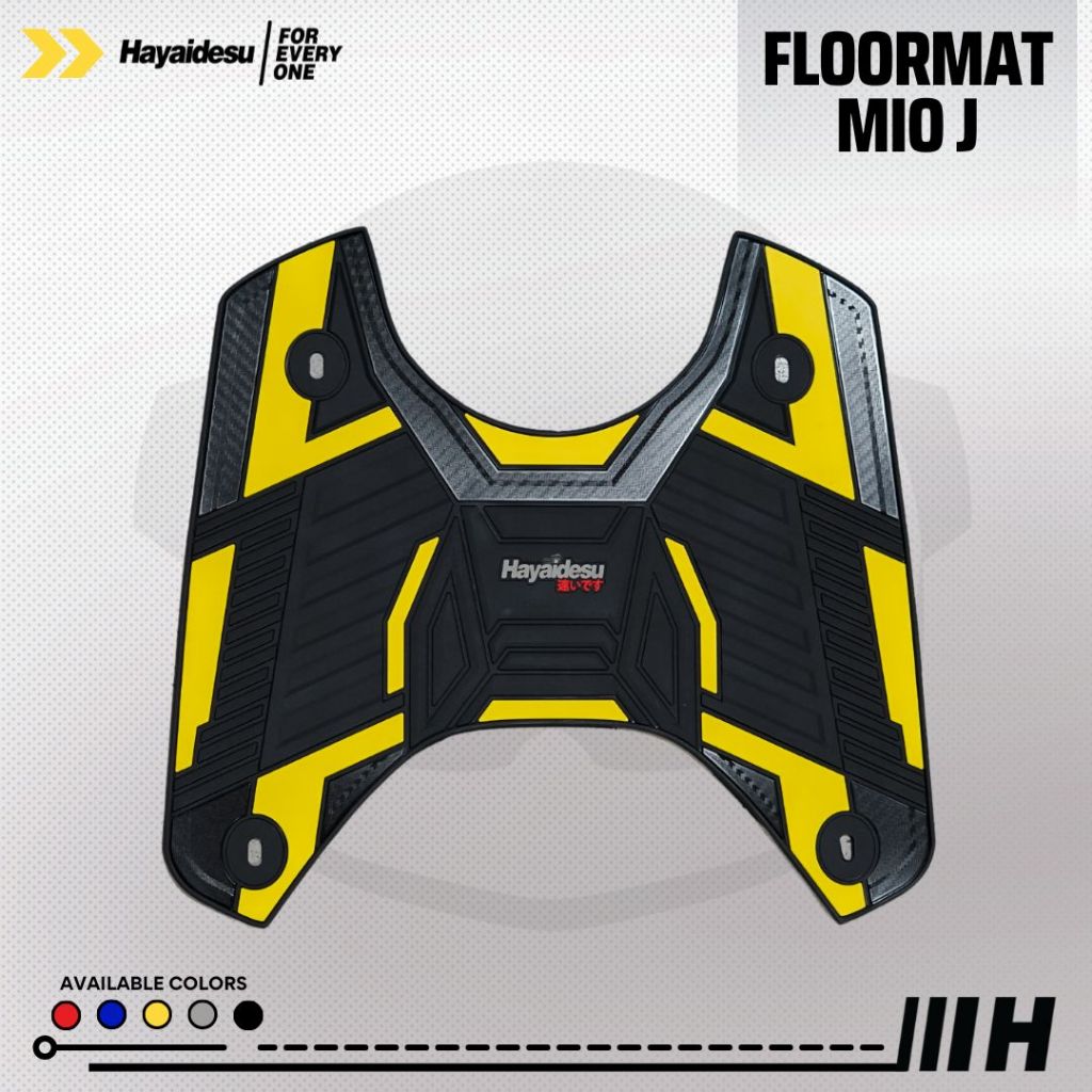 Hayaidesu Karpet Motor Floor Mat Yamaha MIO J - Premium Quality