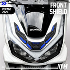 Hayaidesu Honda PCX 160 2025 (CBS/ABS/RoadSync) Body Protector Front Shield Cover