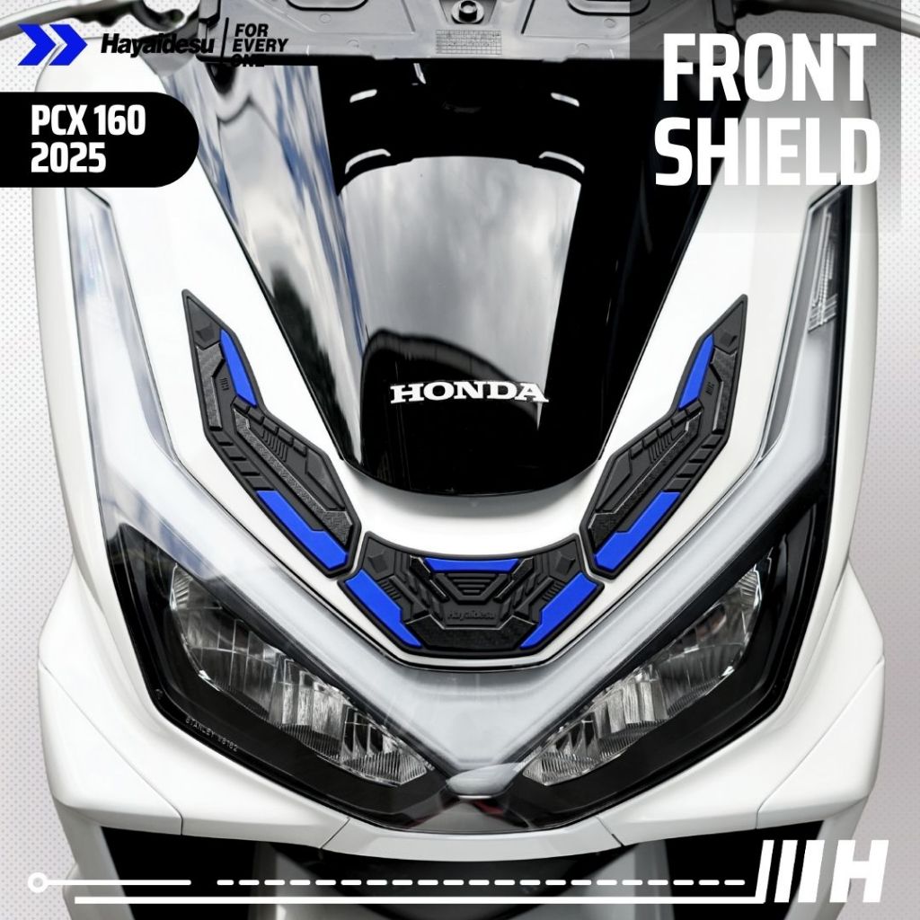 Hayaidesu Honda PCX 160 2025 (CBS/ABS/RoadSync) Body Protector Front Shield Cover