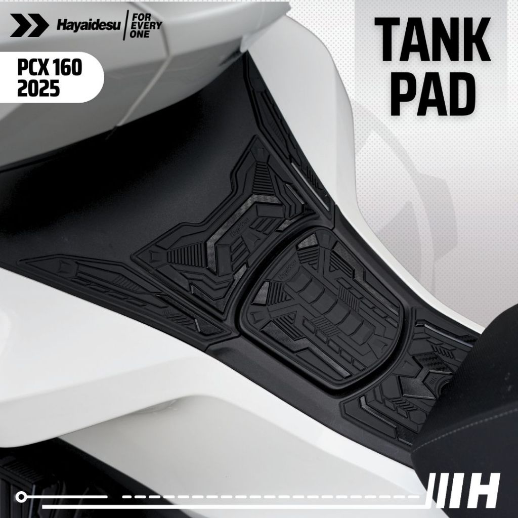 Hayaidesu Honda PCX 160 2025 (CBS/ABS/RoadSync) Body Protector Tank Pad Cover