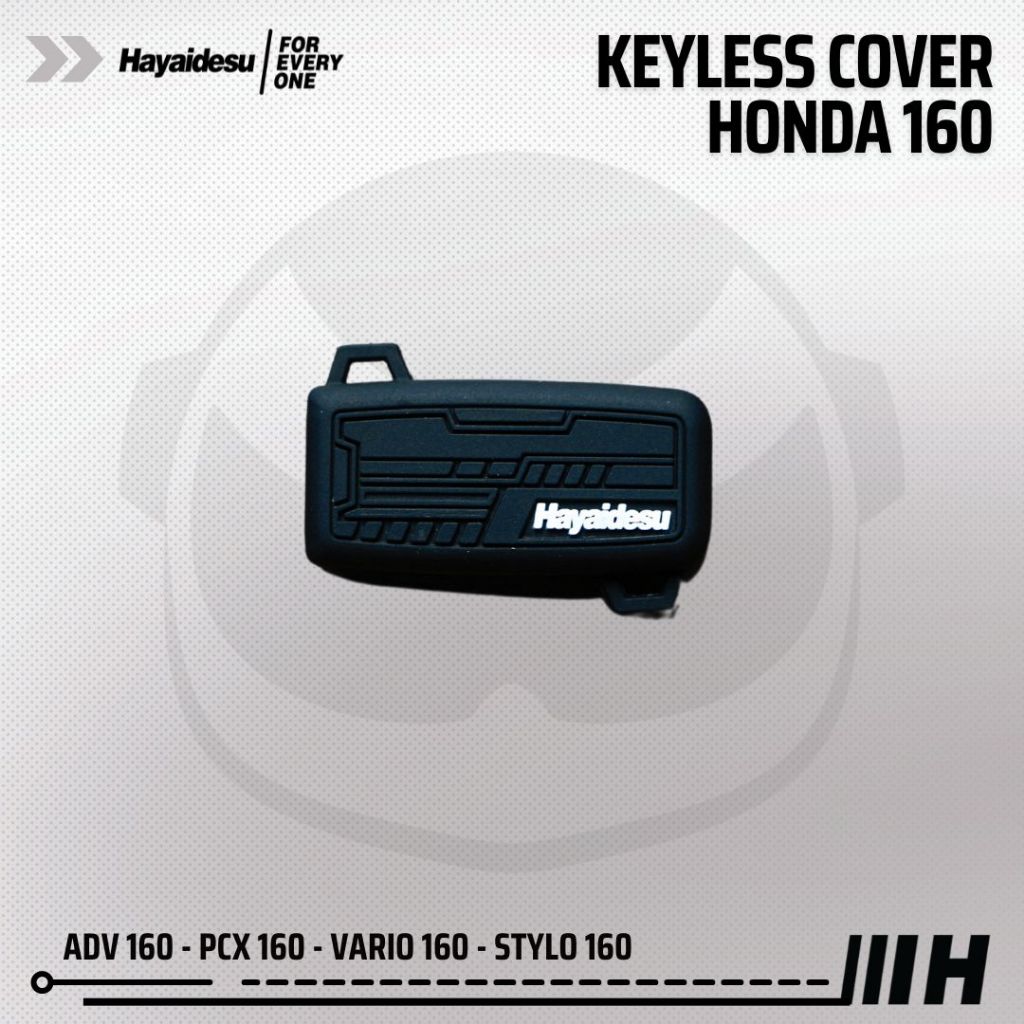 Hayaidesu Keyless Remote Key Cover For Honda Series 1 -  STYLO 160 ADV 160 PCX 160 VARIO 160 BEAT 2024 VARIO 125 CBS ISS