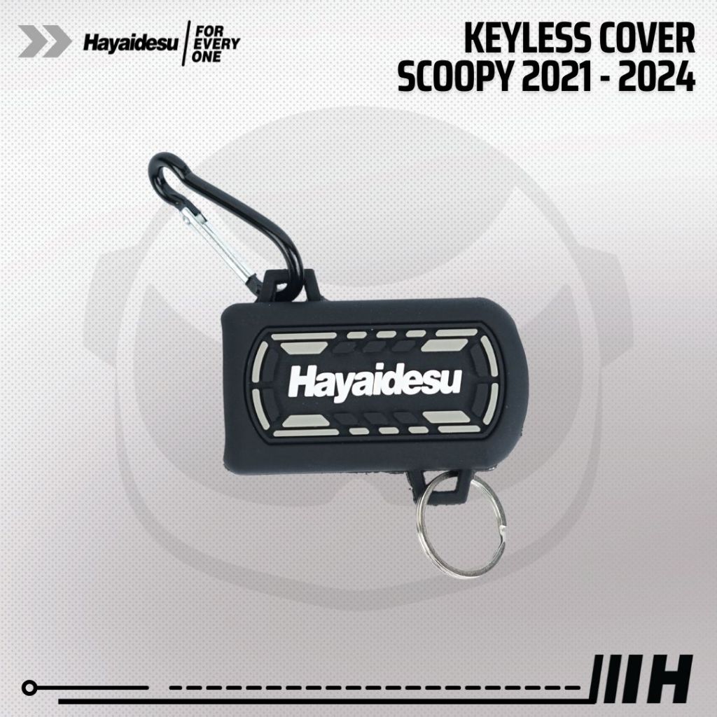 Hayaidesu Keyless Remote Key Cover New Honda Scoopy 2021-2023