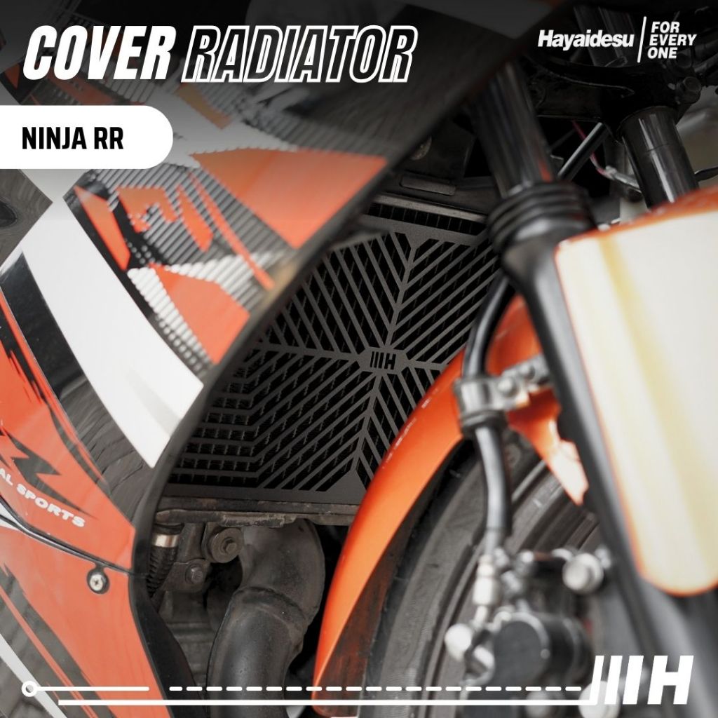 HAYAIDESU RADIATOR COVER KAWASAKI NINJA RR