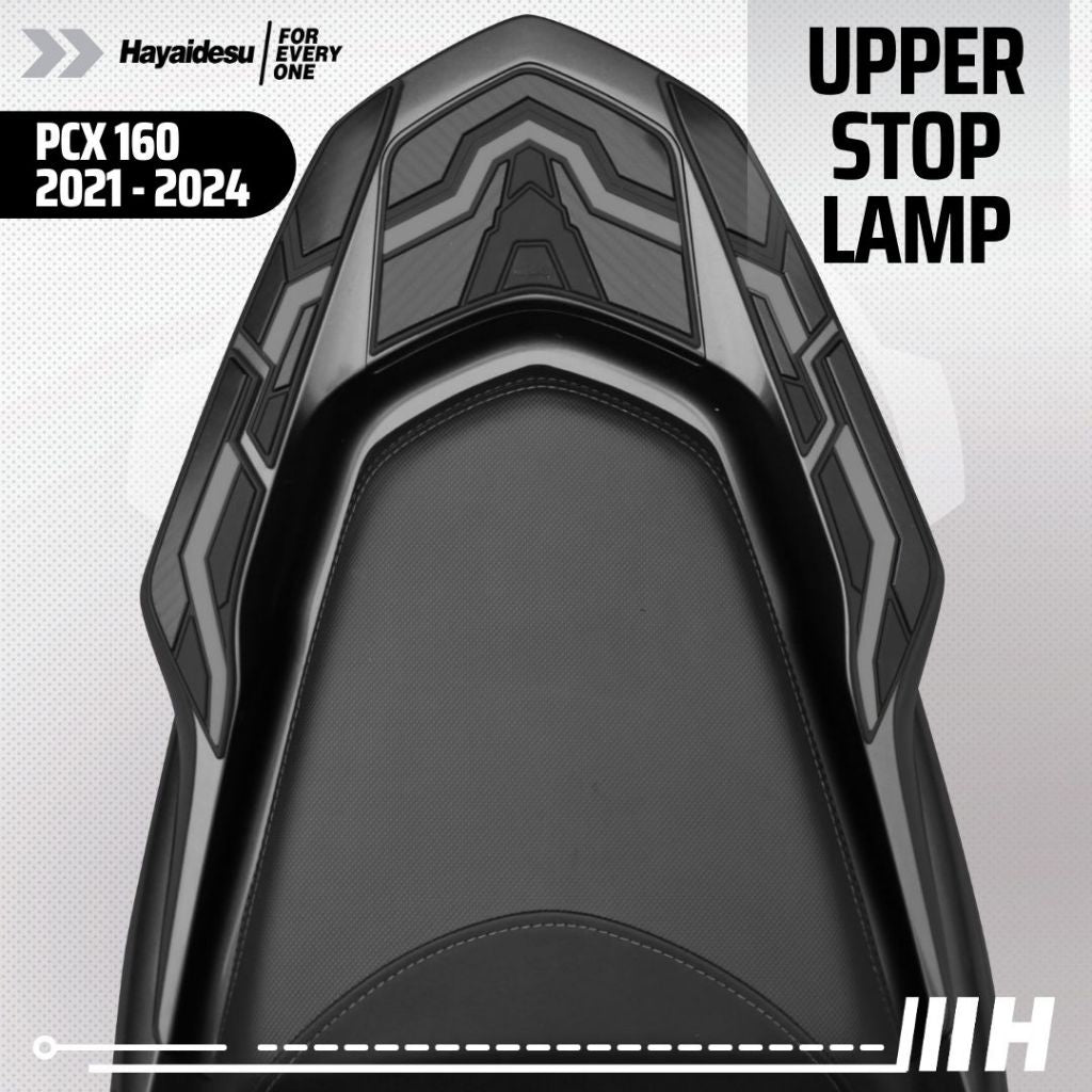 Hayaidesu PCX 160 (2021-2024) Body Protector UPPER STOP LAMP BEHEL Cover