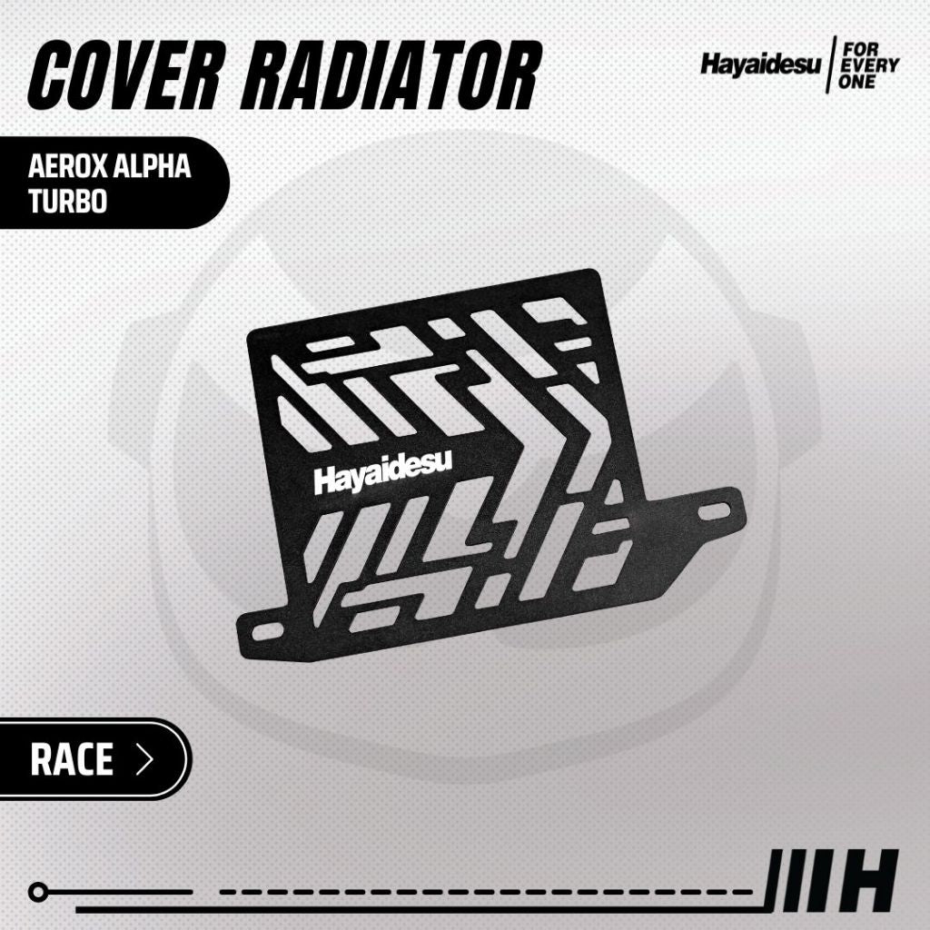 Hayaidesu Cover Radiator Motor Yamaha Aerox Alpha Turbo