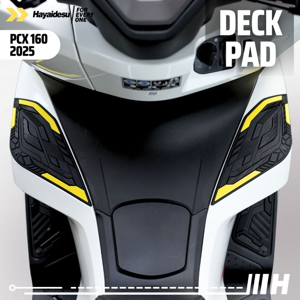 Hayaidesu Honda PCX 160 2025 (CBS/ABS/RoadSync) Body Protector Deck Pad Cover