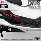 Hayaidesu Honda PCX 160 2025 (CBS/ABS/RoadSync) Body Protector Lower Deck Cover
