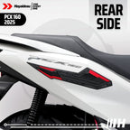 Hayaidesu Honda PCX 160 2025 (CBS/ABS/RoadSync) Body Protector Rear Side Cover