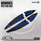 Hayaidesu Floor Step Boardrest Karpet Motor PCX 150 CBU Thailand / Vietnam LED 2012-2017 Bordes - Premium Quality