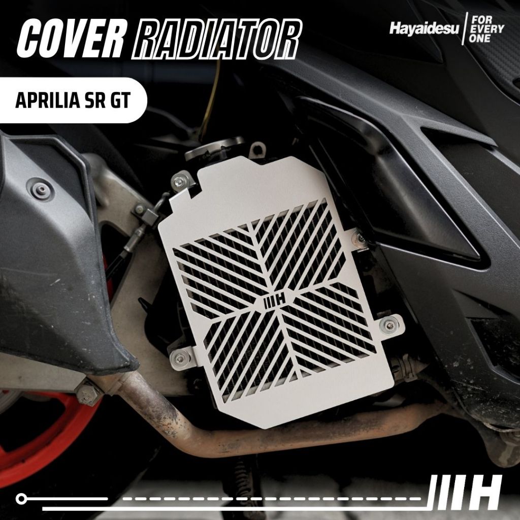 HAYAIDESU RADIATOR COVER APRILIA SR GT
