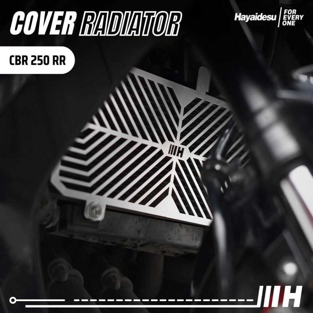 HAYAIDESU RADIATOR COVER CBR 250 RR