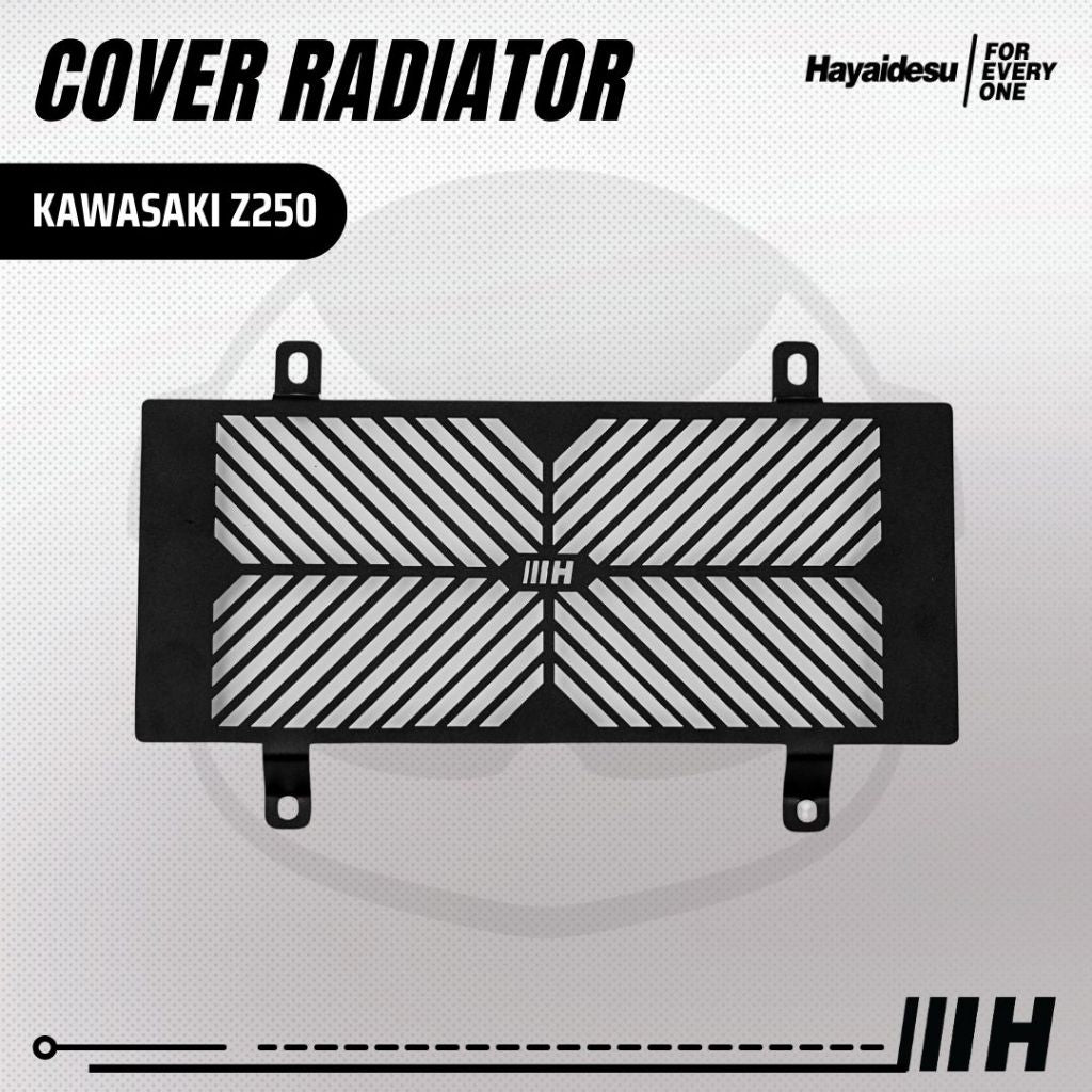 HAYAIDESU RADIATOR COVER KAWASAKI Z250