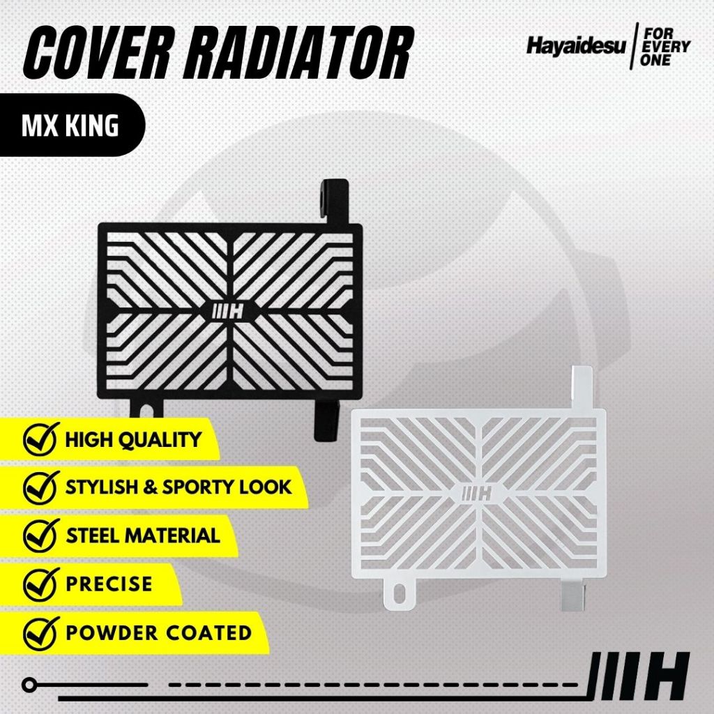 HAYAIDESU RADIATOR COVER YAMAHA MX KING