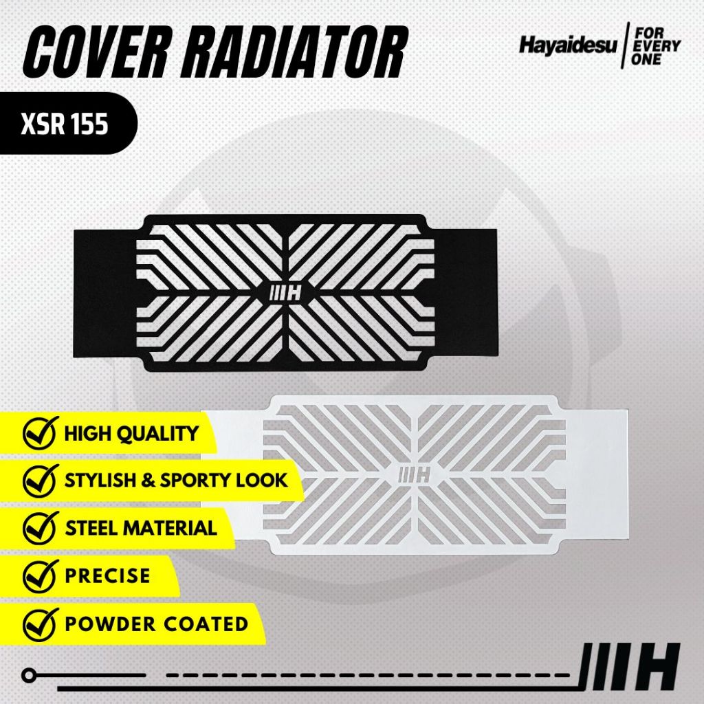 HAYAIDESU RADIATOR COVER YAMAHA XSR 155