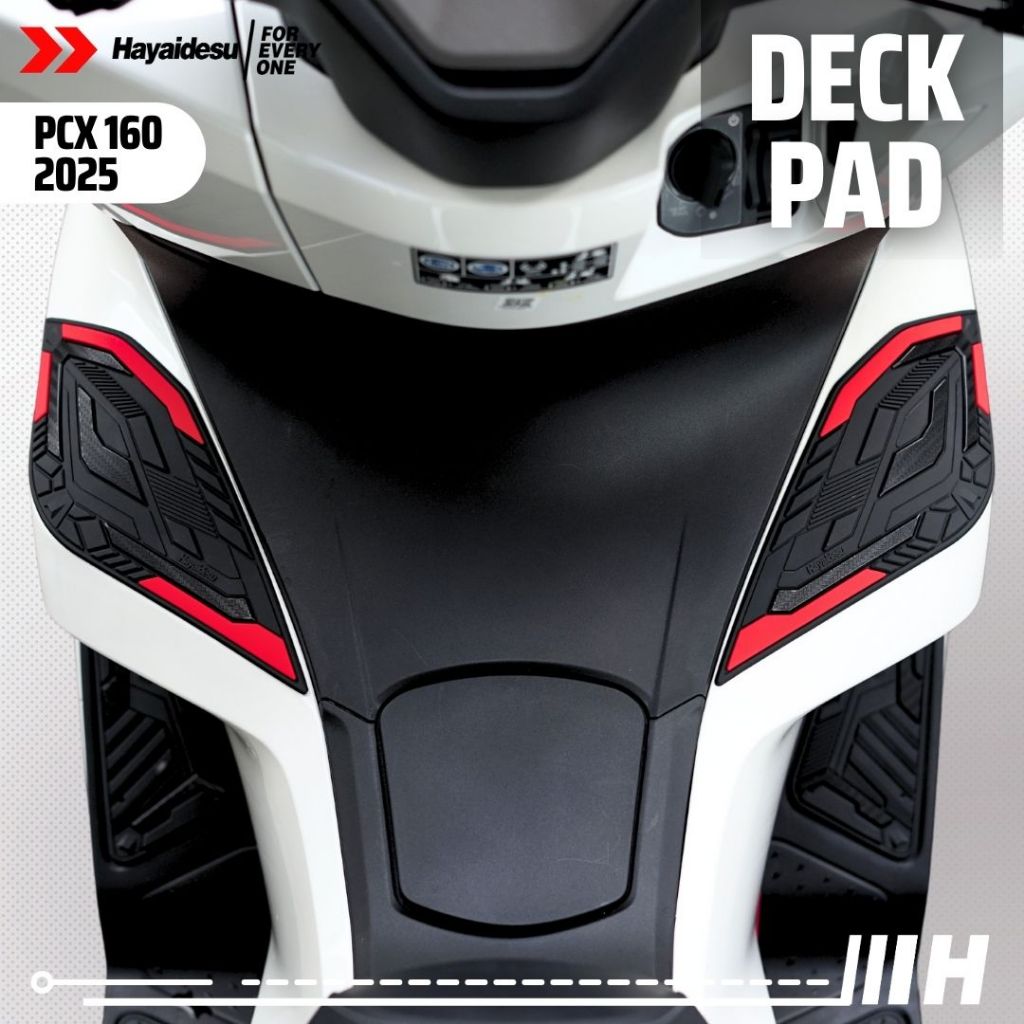 Hayaidesu Honda PCX 160 2025 (CBS/ABS/RoadSync) Body Protector Deck Pad Cover