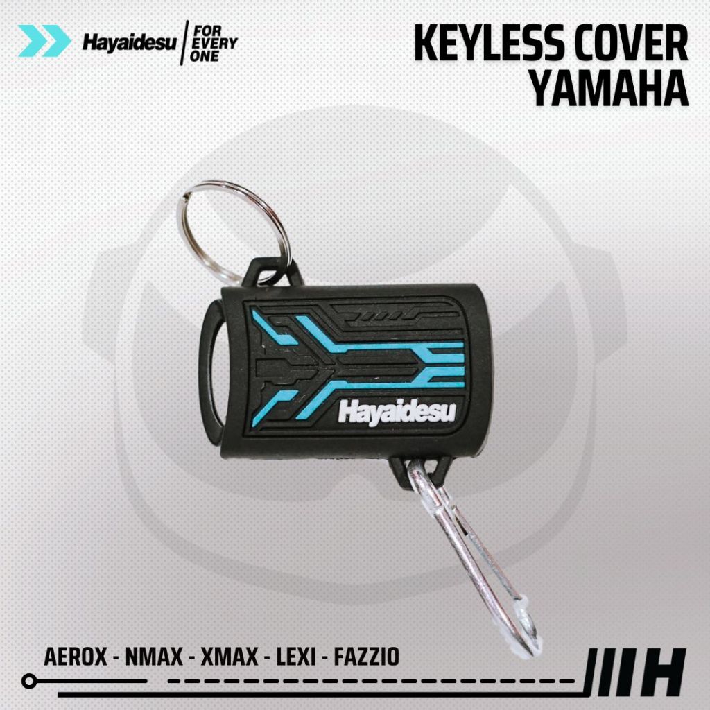 Hayaidesu Keyless Remote Key Cover For Yamaha Series 2 - XMAX , New NMAX, FAZZIO , AEROX , LEXI
