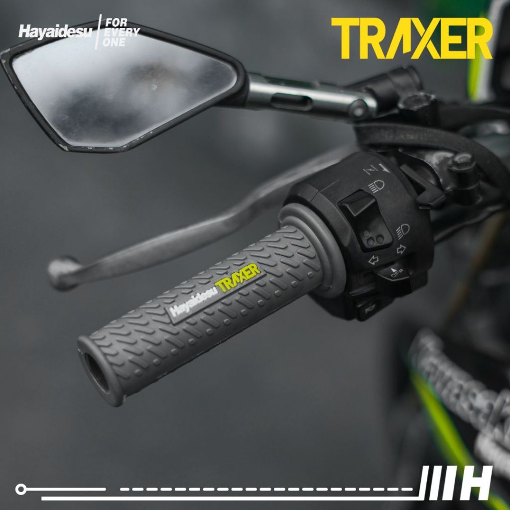 Hayaidesu Handgrip TRAXER - Hand Grip Trail & Supermoto KLX ,CRF ,WR ,KTM,Husqvarna