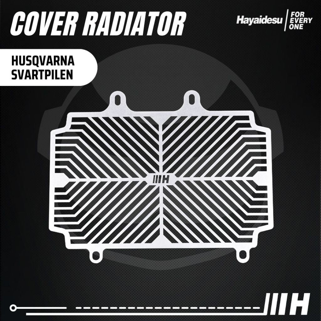 HAYAIDESU RADIATOR COVER HUSQVARNA SVARTPILEN