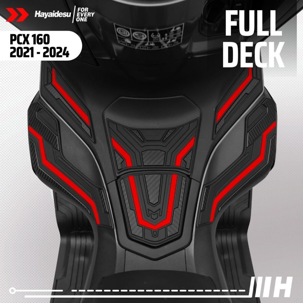 Hayaidesu PCX 160 (2021-2024) Body Protector PAKET FULL DECK