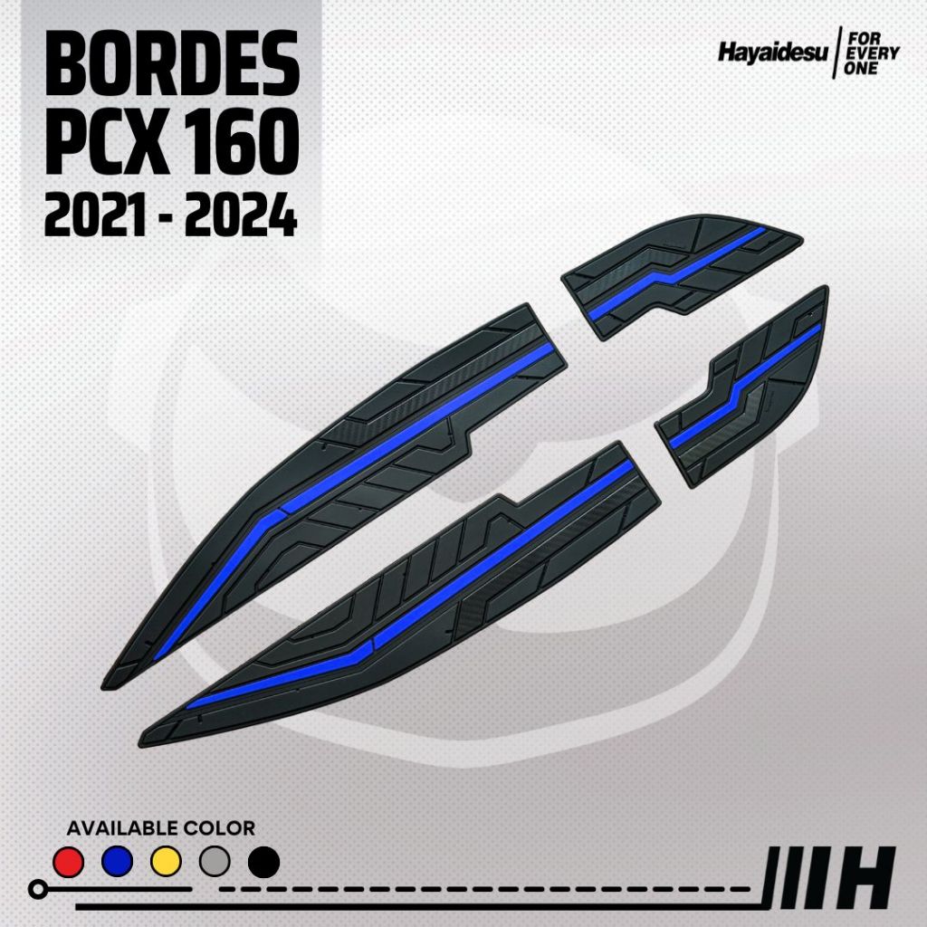 Hayaidesu Floor Step Boardrest Karpet Motor PCX 160 (2021-2024) Bordes -  Premium Quality