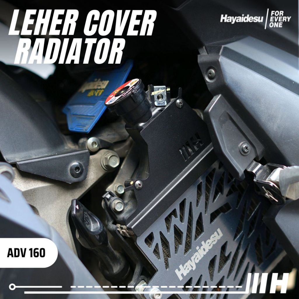 Hayaidesu HONDA ADV 160 (2022-2025) Cover Leher Radiator