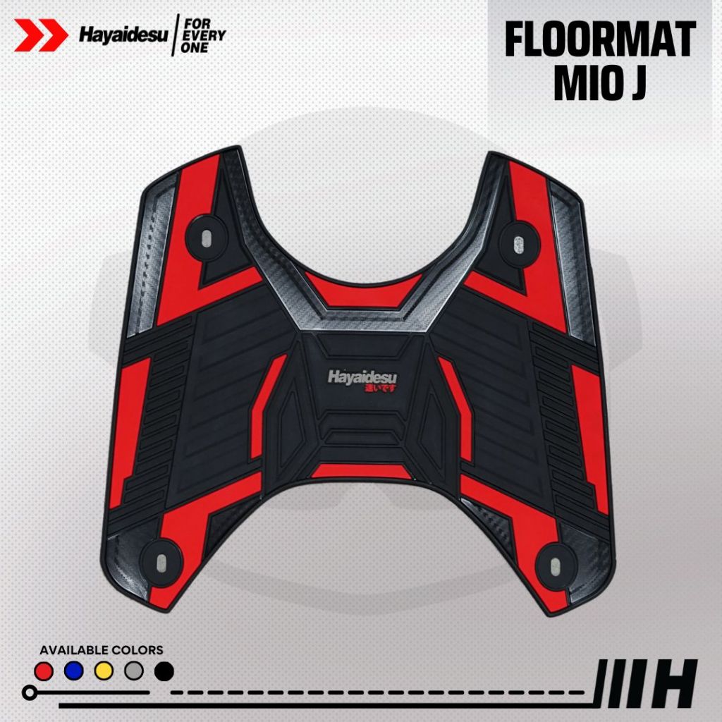 Hayaidesu Karpet Motor Floor Mat Yamaha MIO J - Premium Quality