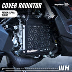 Hayaidesu Cover Radiator Motor Yamaha Aerox Alpha Turbo
