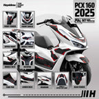 Hayaidesu PCX 160 2025 (CBS/ABS/RoadSync) Paket FULL SET Body Protector Cover