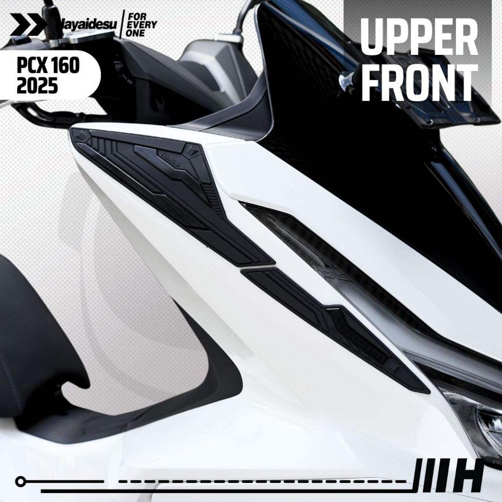 Hayaidesu Honda PCX 160 2025 (CBS/ABS/RoadSync) Body Protector Upper Front Cover