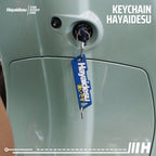 Hayaidesu Keychain Aksesoris Variasi Gantungan Kunci