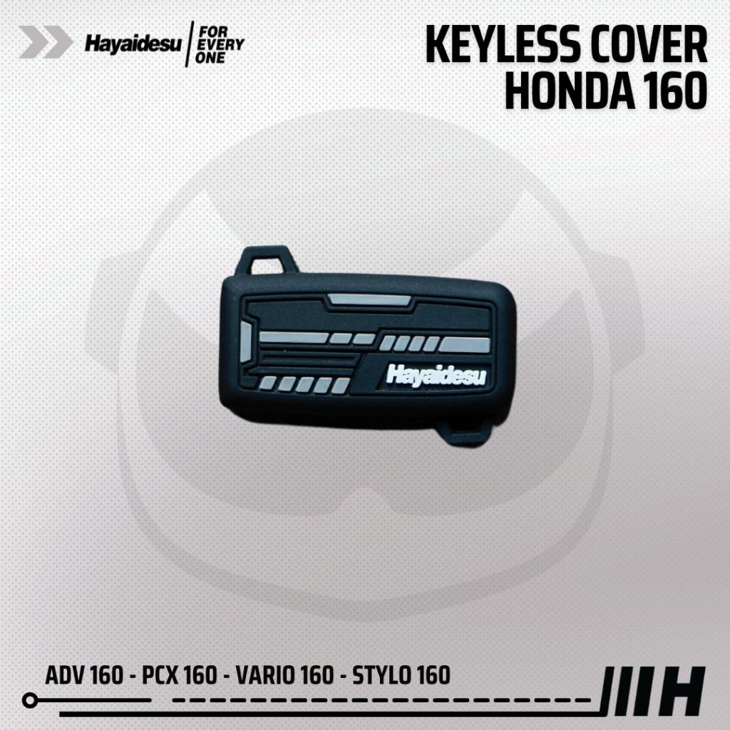 Hayaidesu Keyless Remote Key Cover For Honda Series 1 -  STYLO 160 ADV 160 PCX 160 VARIO 160 BEAT 2024 VARIO 125 CBS ISS