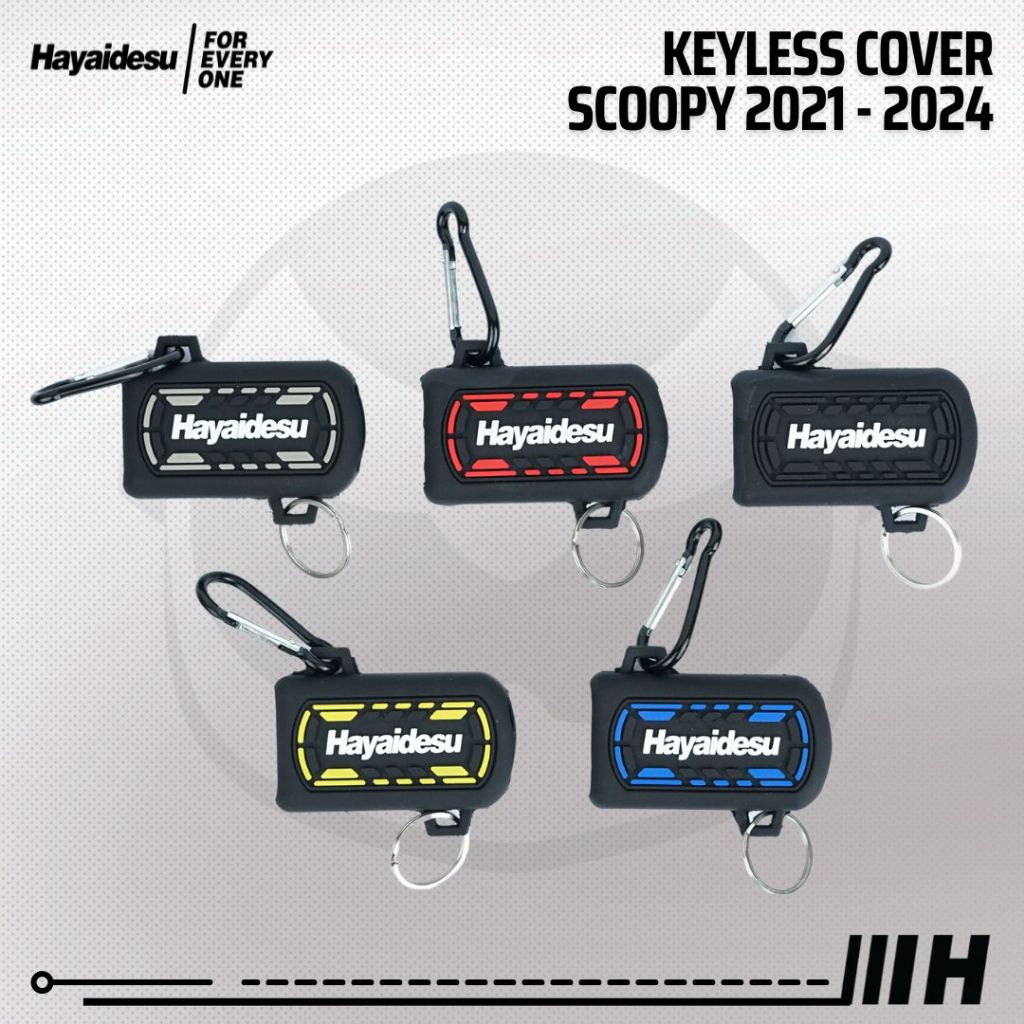 Hayaidesu Keyless Remote Key Cover New Honda Scoopy 2021-2023