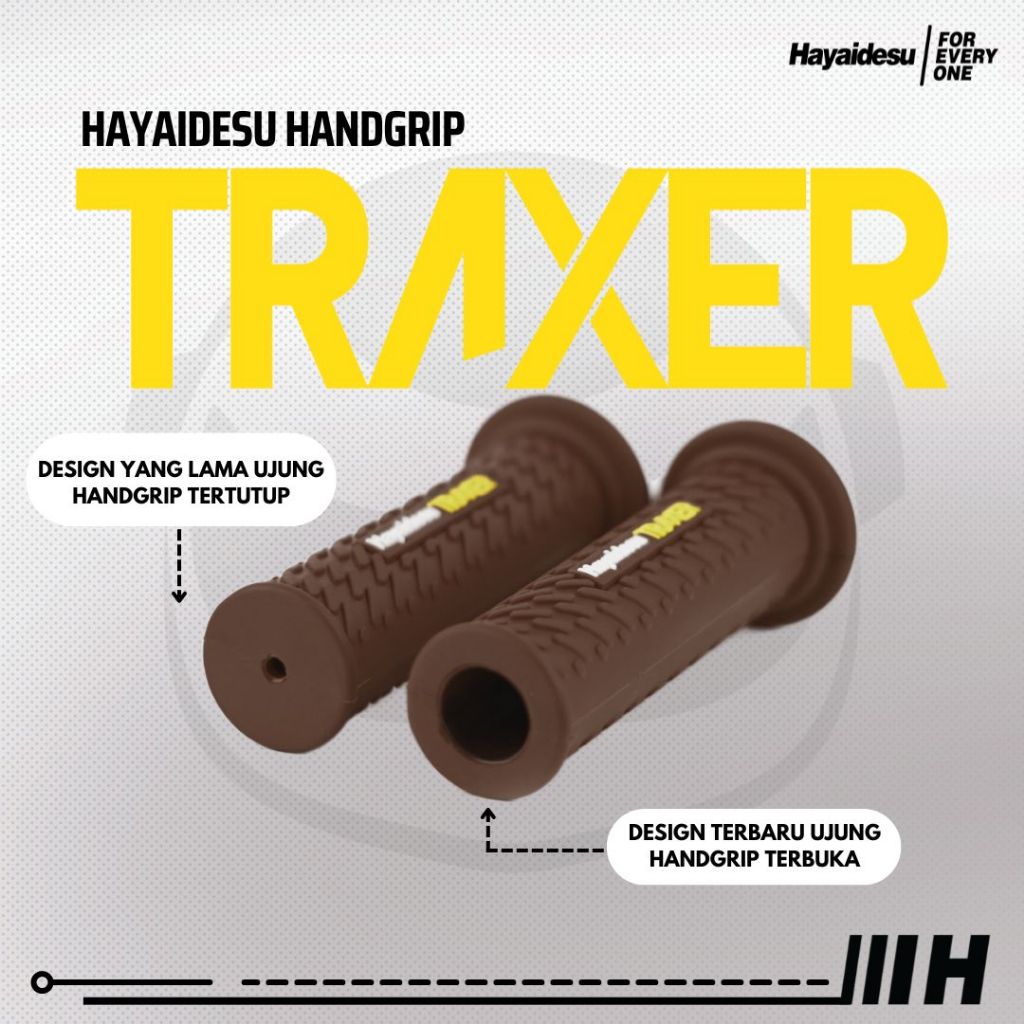 Hayaidesu Handgrip TRAXER - Hand Grip Trail & Supermoto KLX ,CRF ,WR ,KTM,Husqvarna