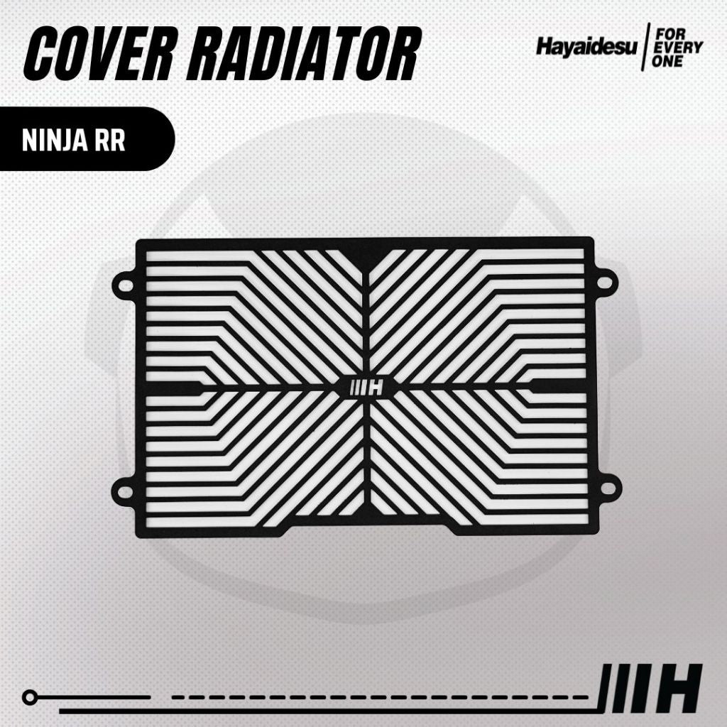 HAYAIDESU RADIATOR COVER KAWASAKI NINJA RR