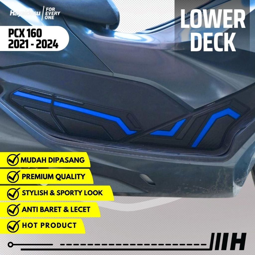 Hayaidesu PCX 160 (2021-2024) Body Protector Lower Deck Cover