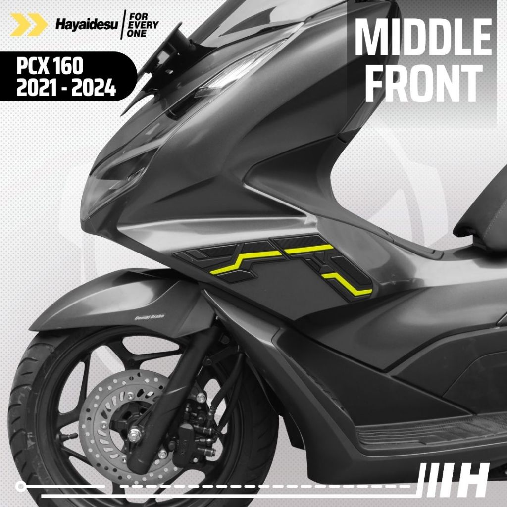 Hayaidesu PCX 160 (2021-2024) Body Protector Middle Front Cover