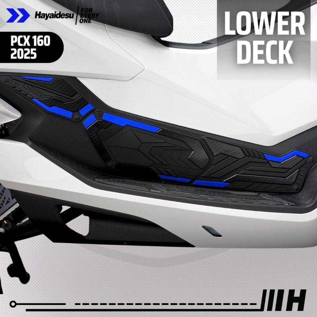 Hayaidesu Honda PCX 160 2025 (CBS/ABS/RoadSync) Body Protector Lower Deck Cover