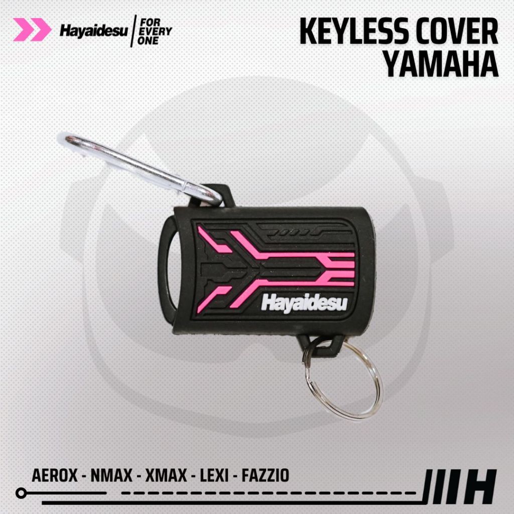 Hayaidesu Keyless Remote Key Cover For Yamaha Series 2 - XMAX , New NMAX, FAZZIO , AEROX , LEXI