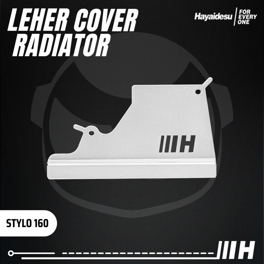 Hayaidesu HONDA STYLO 160 Cover Leher Radiator