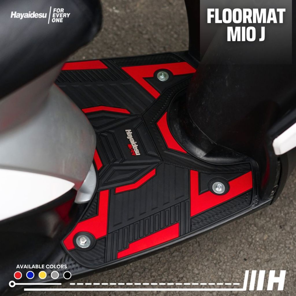 Hayaidesu Karpet Motor Floor Mat Yamaha MIO J - Premium Quality