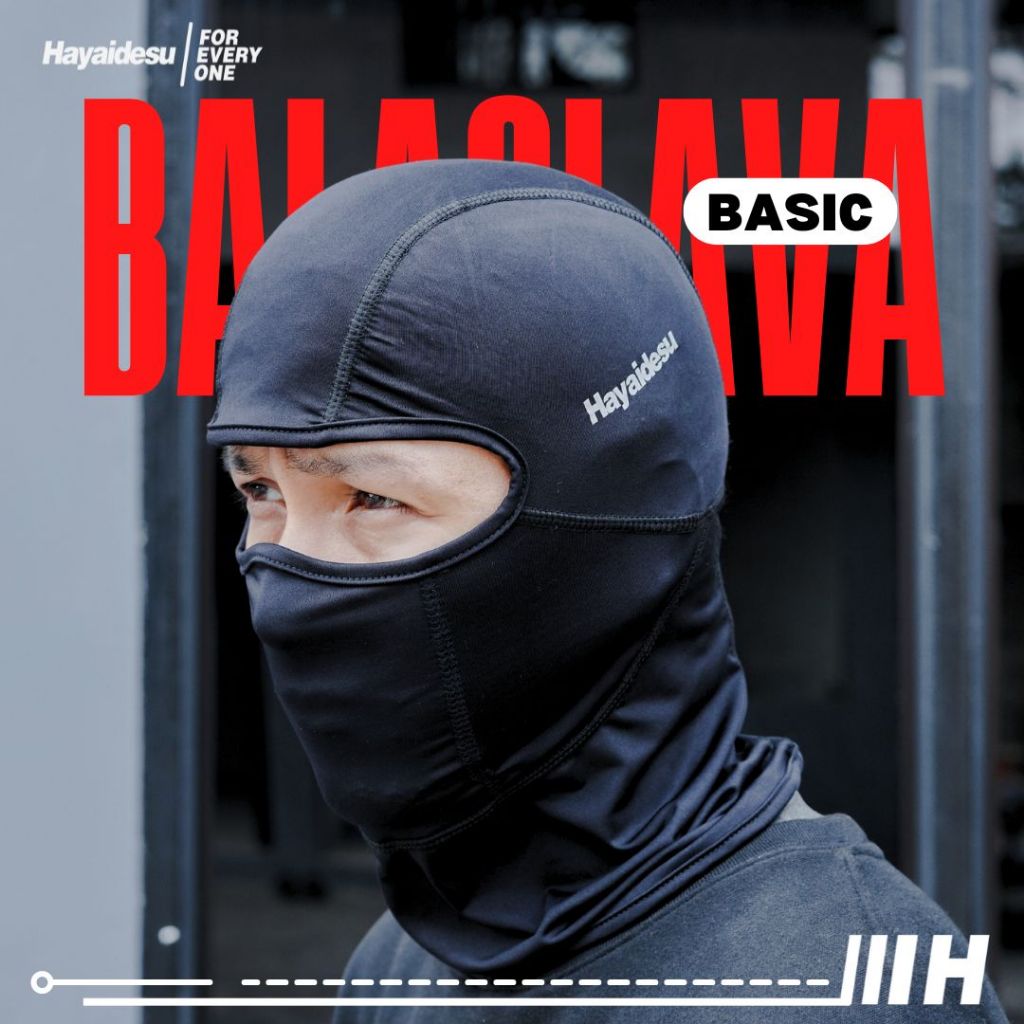Hayaidesu Balaclava Basic - Masker Outdoor Full Face