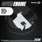 Hayaidesu ENGINE COVER Pelindung Bawah Mesin Motor Honda VARIO 160, ADV160, STYLO, PCX 160