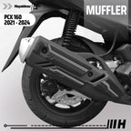 Hayaidesu PCX 160 (2021-2024) Body Protector Muffler Knalpot Cover