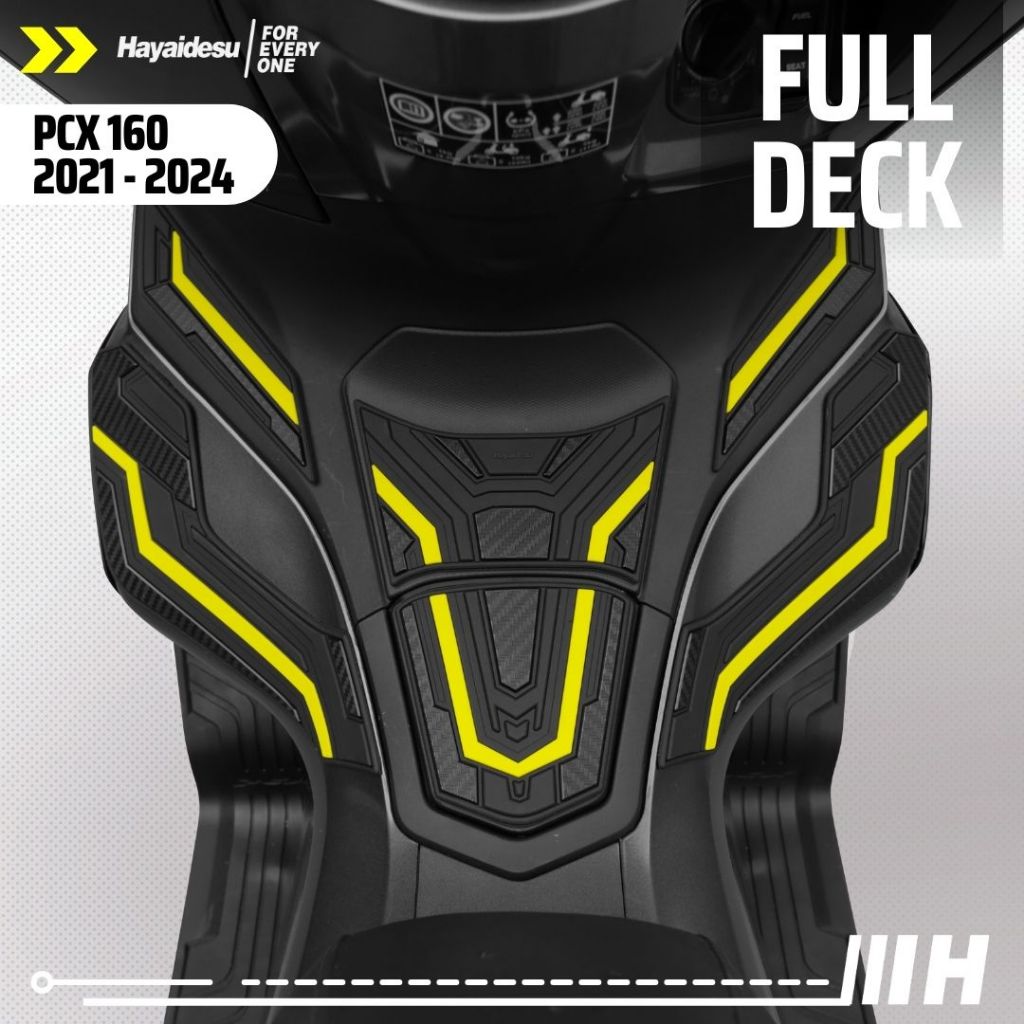 Hayaidesu PCX 160 (2021-2024) Body Protector PAKET FULL DECK