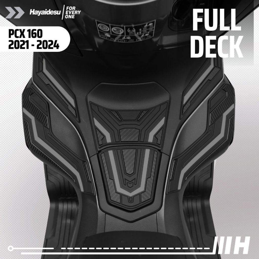 Hayaidesu PCX 160 (2021-2024) Body Protector PAKET FULL DECK