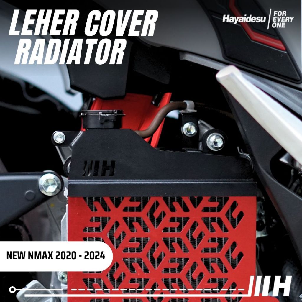 Hayaidesu Yamaha New Nmax 2020-2023 Cover Leher Radiator