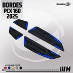Hayaidesu Floor Step Boardrest Karpet Motor Honda PCX 160 2025 (CBS/ABS/RoadSync) Bordes - Premium