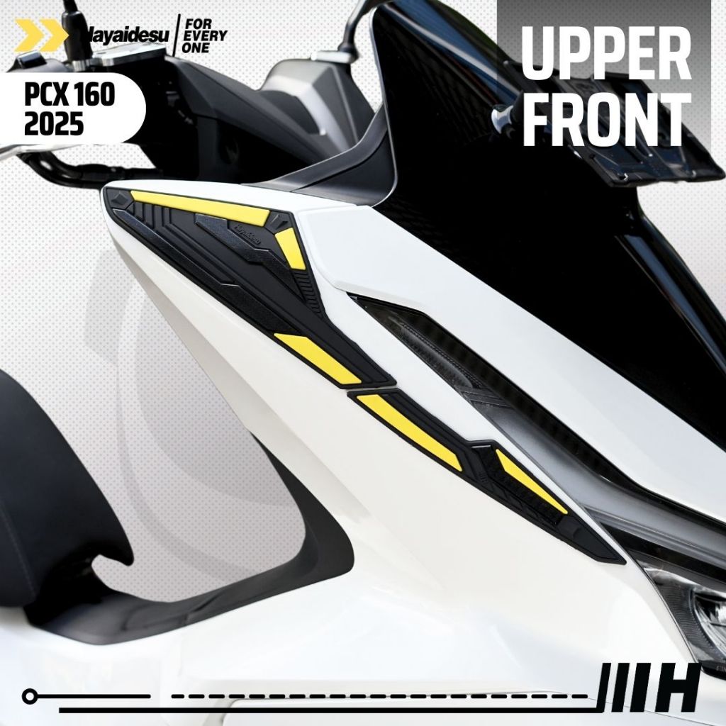 Hayaidesu Honda PCX 160 2025 (CBS/ABS/RoadSync) Body Protector Upper Front Cover