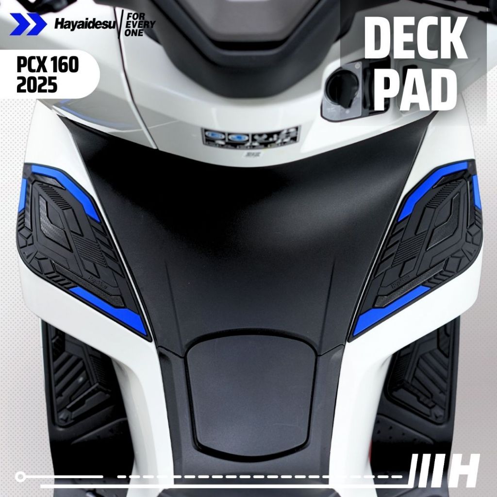 Hayaidesu Honda PCX 160 2025 (CBS/ABS/RoadSync) Body Protector Deck Pad Cover